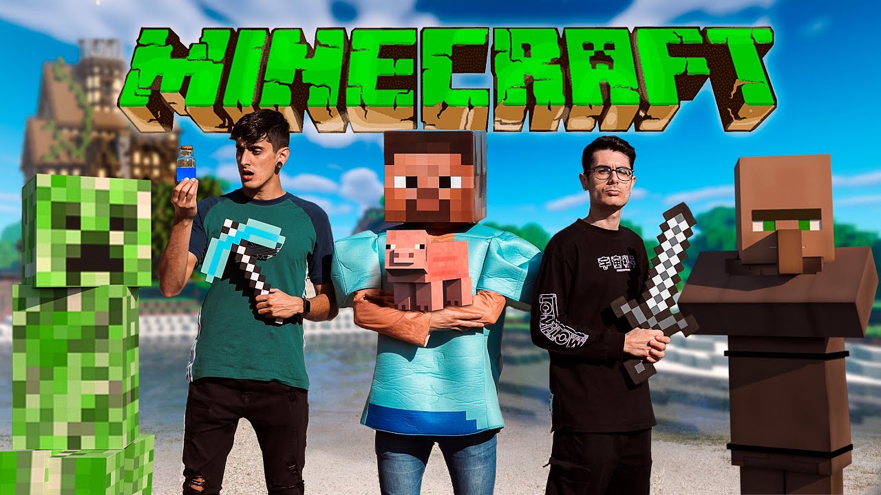 MINECRAFT 2019 - ¿PUEDES DIFERENCIAR ESTE PACK DE LA VIDA REAL