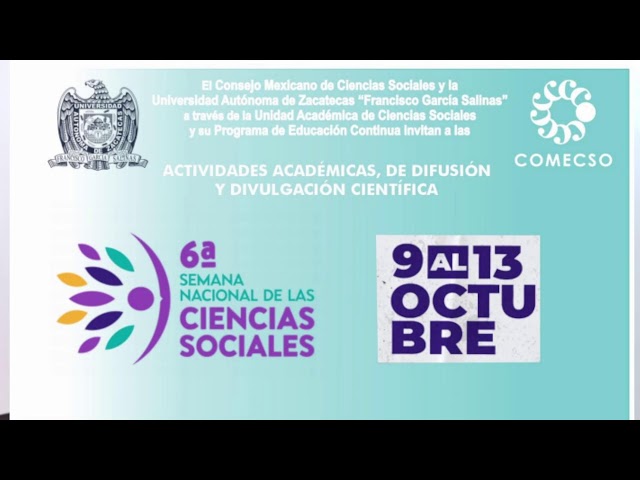 6ta semana de las ciencias sociales  12 de octubre 2023  sesión 1