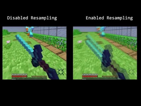 [Comparison] Resampling vs Disabled Resampling