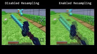 [Comparison] Resampling vs Disabled Resampling