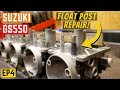 Carburetor Float Post Repair - Suzuki GS550 EP4