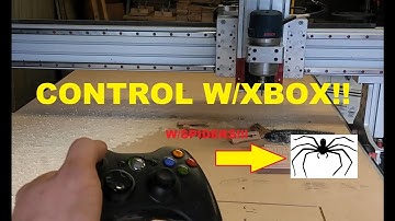 Xbox Controller Install on CNCRouter Parts PRO4896 W/SPIDERS!!!!