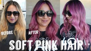 Hair Transformations with Lauryn: Blended Pink Balayage Ep. 170