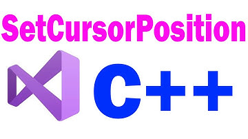 Como funciona el SetCursorPosition en C++ | Consola