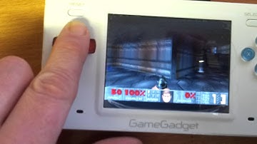 DOOM running on a GameGadget