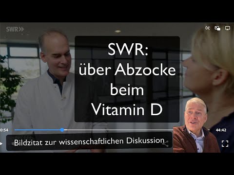 SWR on the Vitamin D scam