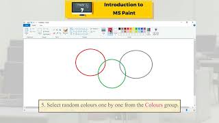 Ch 7 | HR | Computer | Class 1 | Introduction To Ms Paint | For children