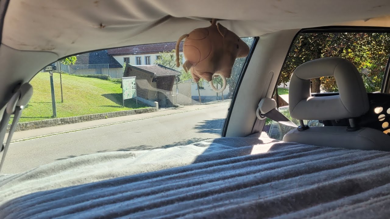 Kinderbett ins Auto / Kofferraum bauen 