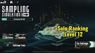 Mecharashi | Sampling Simulation Solo lvl12
