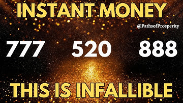 🌟UNLOCK WEALTH THIS TONIGHT: ACTIVATE THE SACRED CODES 520, 777, 888💰 RECEIVE MONEY INSTANTLY!💸