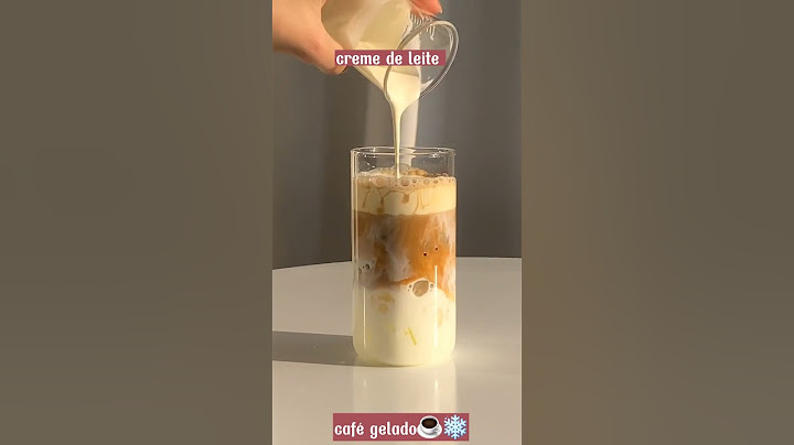 café gelado fácil para fazer #short #manhã #tarde