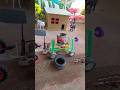🔥 Mini Tractor Cement Mixer Machine Working | Amazing Handmade Construction Model #Shorts