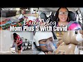8 Month old Gets COVID |  QuarantineWith 5 Kids! | Daily Vlog ft. yeedi mop station pro