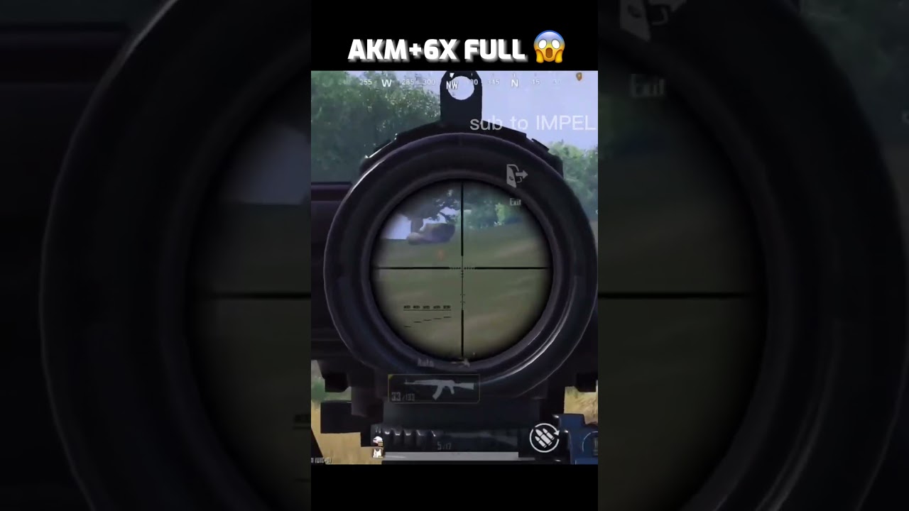 KNOCKED HIM WITH AKM+6X FULL 