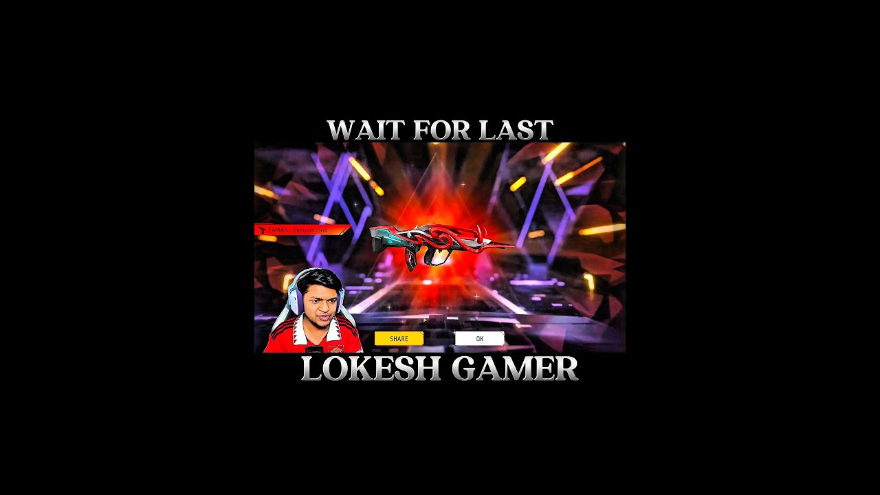 Garena Free Fire 🔥 @LOKESHGAMER 150,000 Diamond💎 create opening🤯✅ gun skin create opening🤯 😱