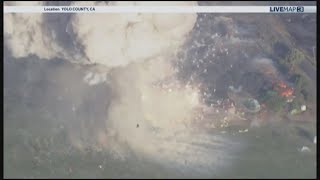 California firework warehouse explosion causes massive fire, prompts evacuations