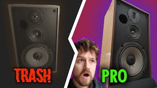 Turning BROKEN Speakers into HIGH QUALITY Studio Monitors