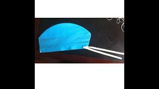 fully automatic surgical doctor cap making machine