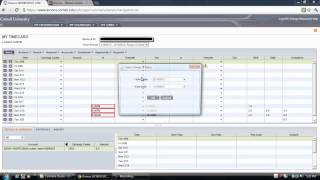 Kronos Student Timecard Historical Edit