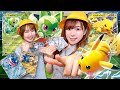 ポケカほしい!小学生がはじめてのポケモンカードにチャレンジ♪簡単なルールを覚えて家族や友達とバトルしよう!【バトルアカデミー】