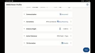 FieldGenius for Android - Tilt Rejection