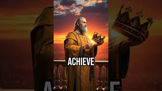 From shepherd to king: David's journey #faith #inspiration #biblicalstory