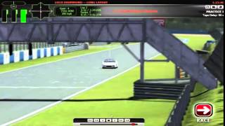 rFactor 2 NSX braking drift