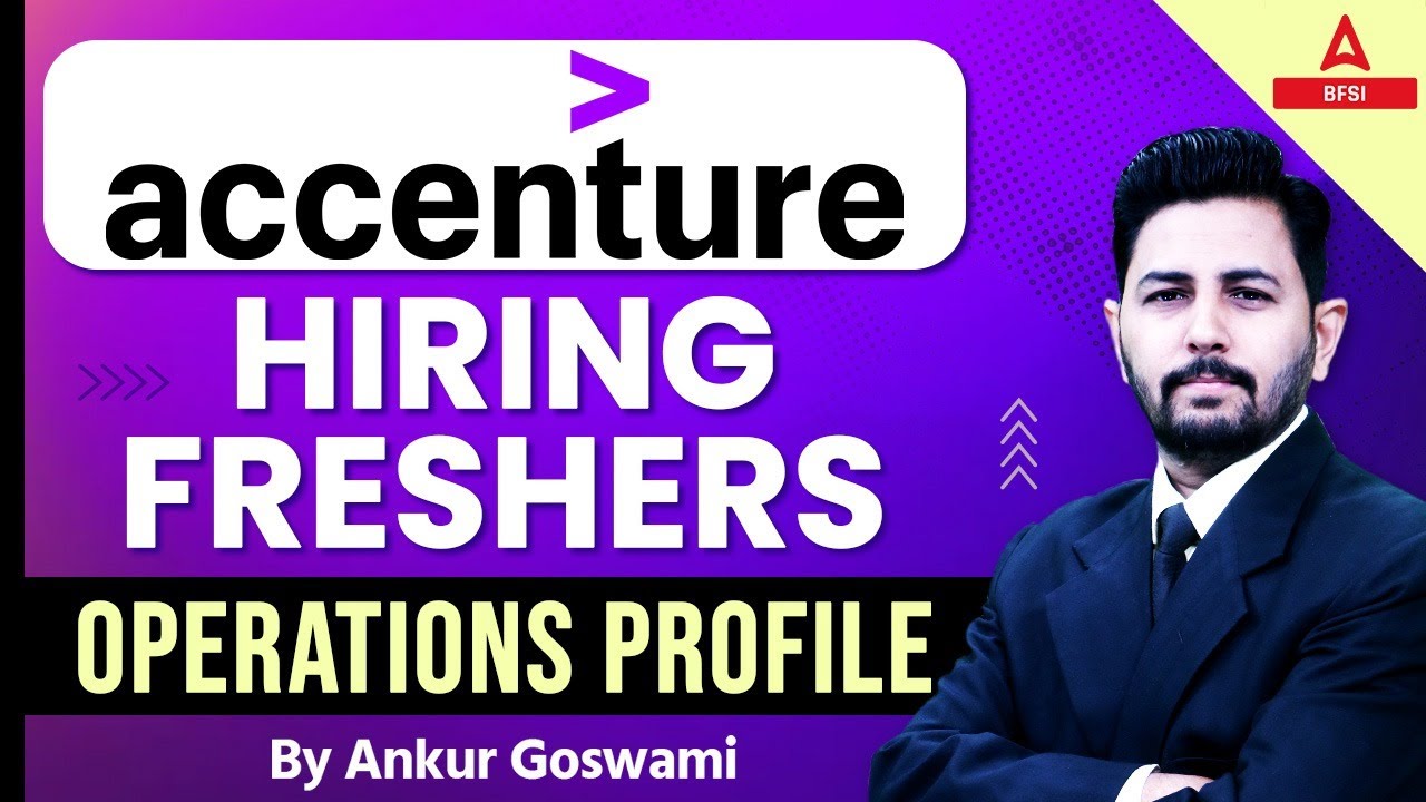 Accenture Hiring Freshers 2025 | Operations Profile | Apply Now! - YouTube