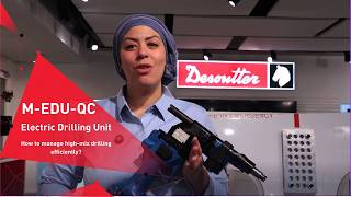 M-EDU-QC Electric Drilling Unit: How to manage high-mix drilling efficiently