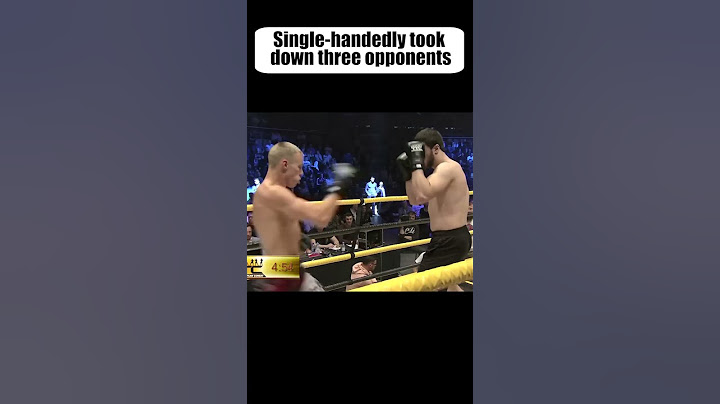 This fighter single-handedly TOOK DOWN three opponents in just three minutes #shorts