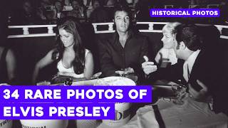 34 Rare Photos of Elvis Presley | Private Moments of The King 👑📸