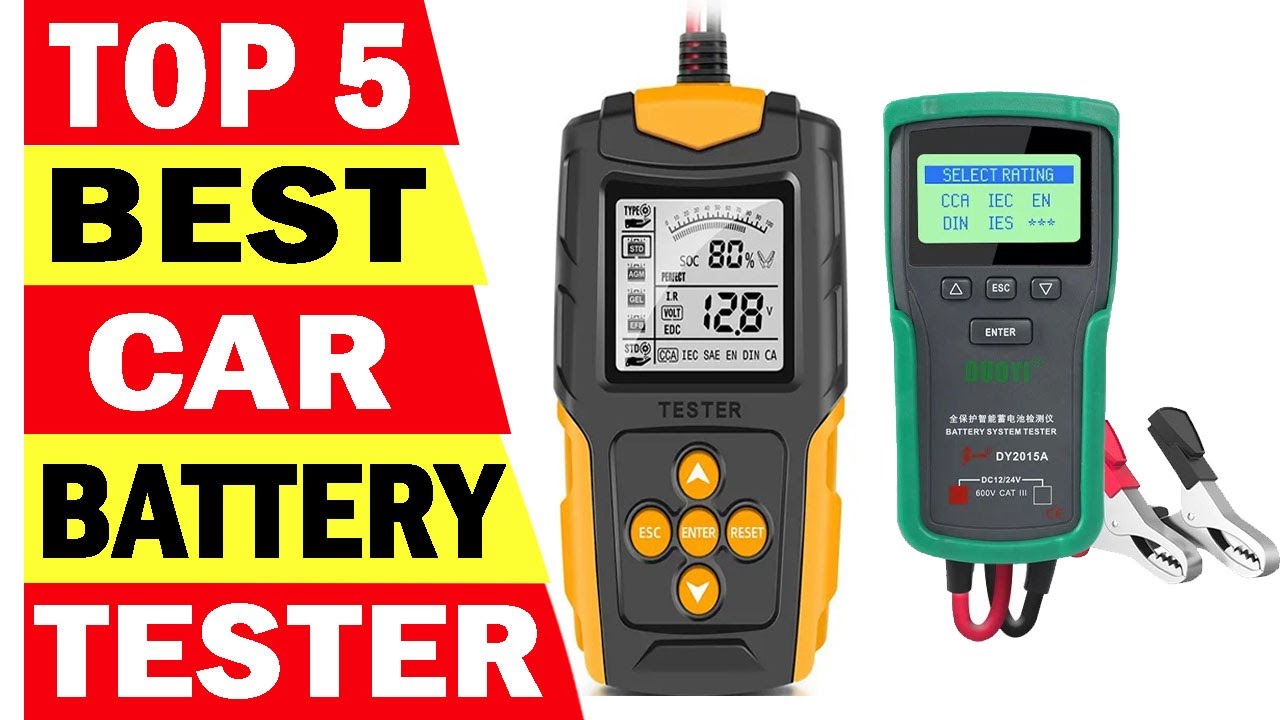Top 5 Best Car Battery Tester In 2025 - YouTube