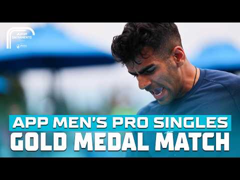 Gold Medal Match: Patrick Kawka vs Ammar Wazir in Men's Pro Singles | APP Sacramento Open | APP Tour