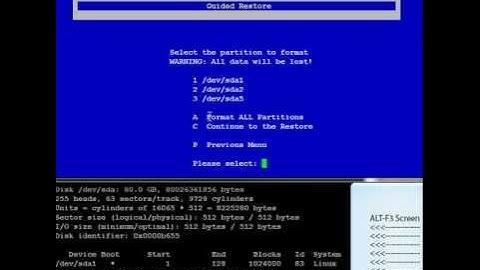 Using fdisk with AIR-BAG to restore to a larger RAID configuration.