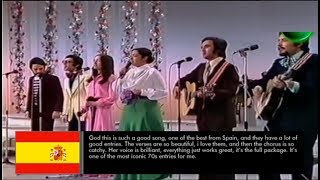 Eurovision 1973 - My Top 17 w/ Comments
