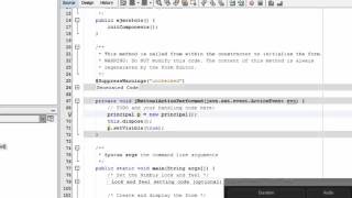 Netbeans  Ayala Dona Toolbar