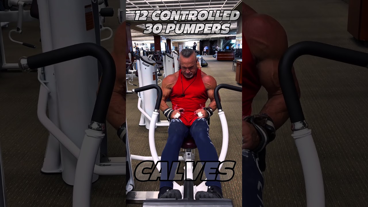 HOW TO PUMP UP YOUR CALVES #workout #motivation #calves #pump #burn