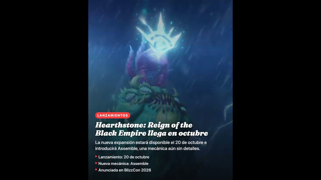 Hearthstone: Reign of the Black Empire llega en octubre