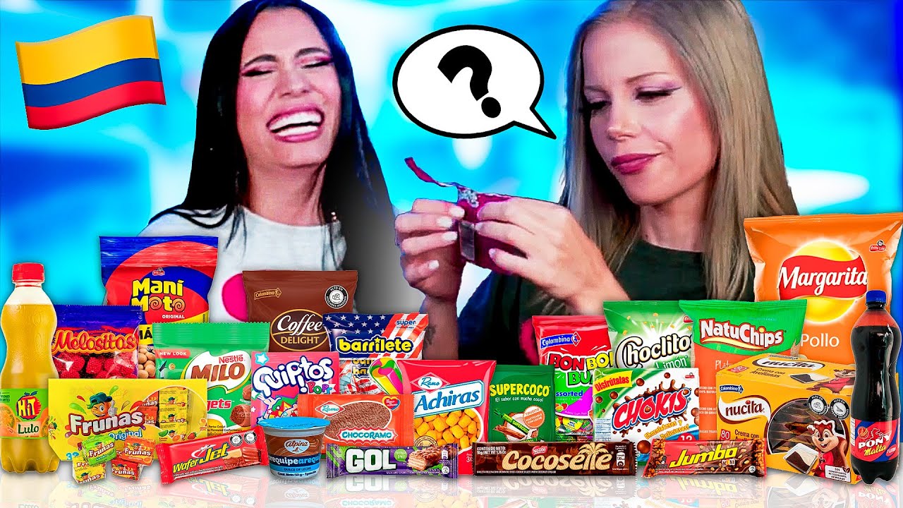 PROBANDO DULCES COLOMBIANOS con PAULETTE 🇨🇴🇨🇴🇨🇴 YouTube