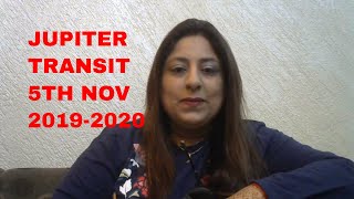 Jupiter Transit 5th November 2019 in Sagittarius Impact On All Rashis,  by Aarti Bhatia