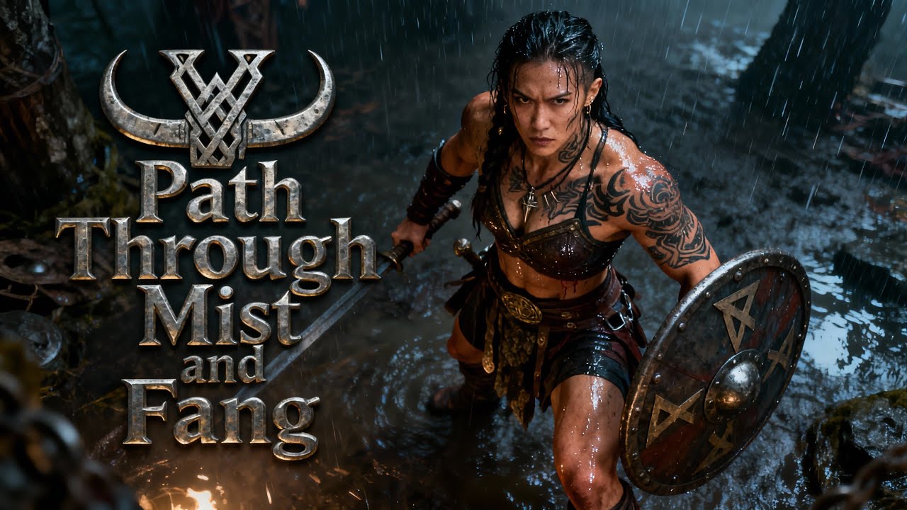 Path Through Mist and Fang | Epic Viking Battle vs Werewolves | Synth-Rock Saga (Official Video)