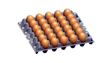 egg tray 3d modeling in CATIA V5 | Generative Shape Design