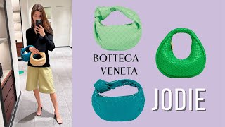 Comparing Different Bottega Veneta Jodie Sizes #shorts 