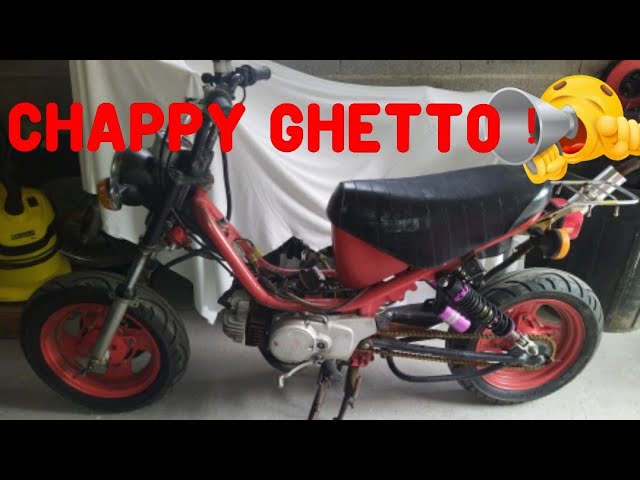 LE YAMAHA CHAPPY 4 VITESSES MANUELLE ! 😈🔥 - YouTube