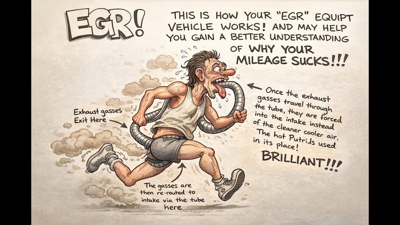 Stupid people! They're everywhere, especially in the comments of diesel cold start videos!