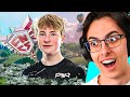 Reacting to the youngest fortnite pro