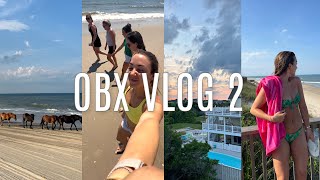 VLOG: beach day, wild horses, lululemon haul, making a cheeseboard, etc