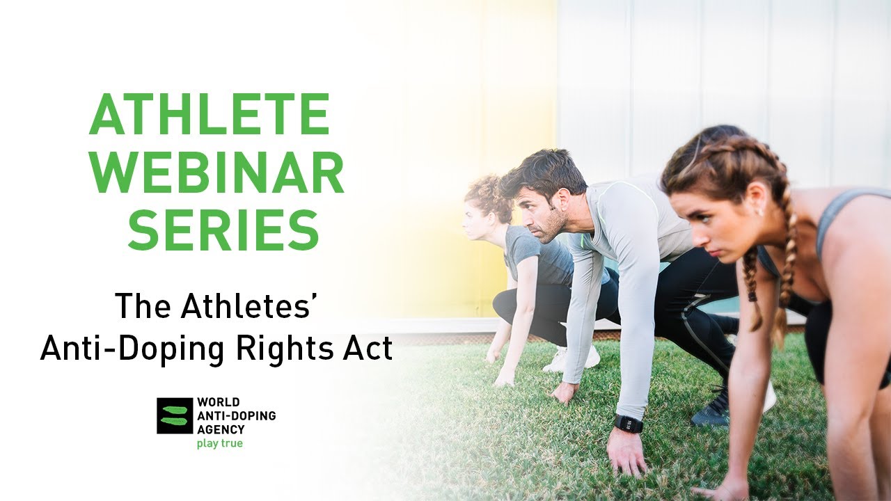 WADA Athlete Webinar Series pic picture