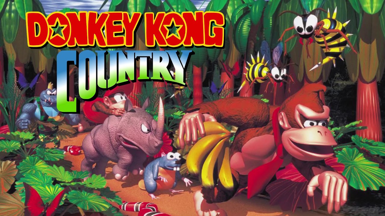 Donkey Kong Country (SNES) - Full Original Soundtrack (OST) - YouTube