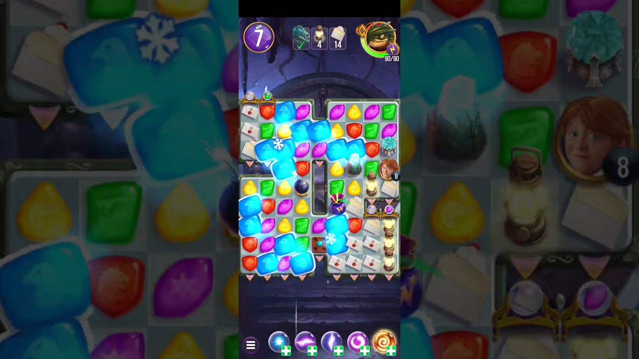 Harry Potter: Puzzles & Spells level 1804 no boosters
